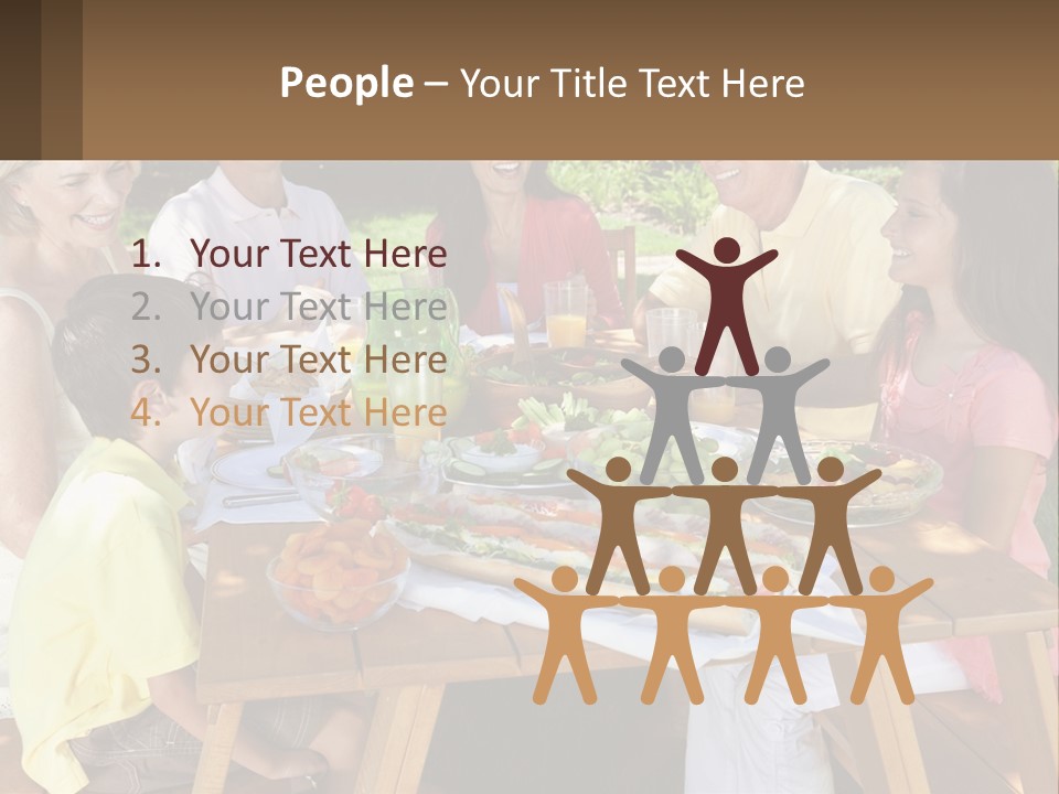 Construct Small Leaf PowerPoint Template