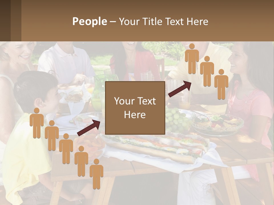 Construct Small Leaf PowerPoint Template