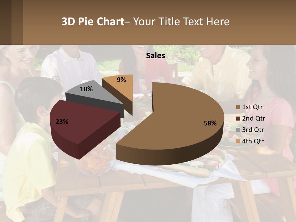 Construct Small Leaf PowerPoint Template