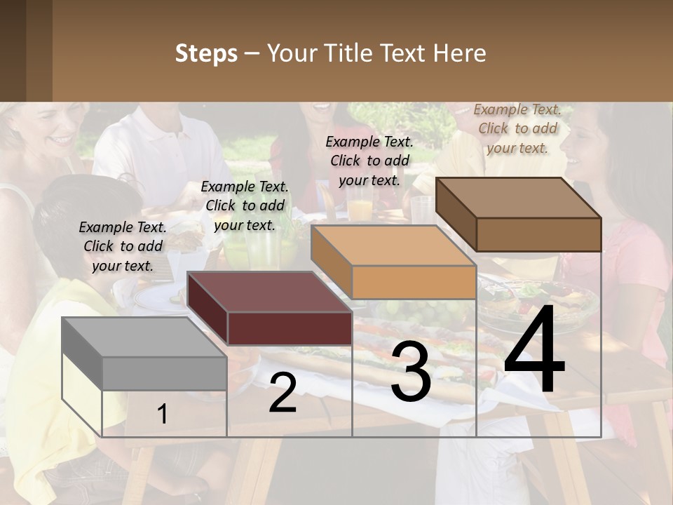 Construct Small Leaf PowerPoint Template