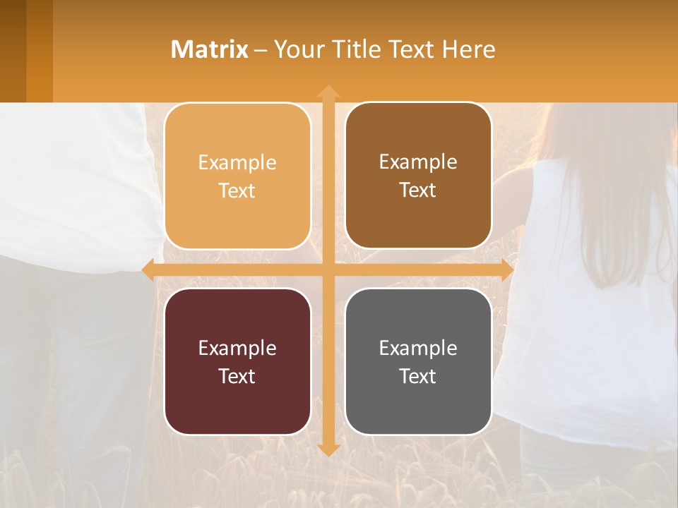 Human Hand Home Holding PowerPoint Template