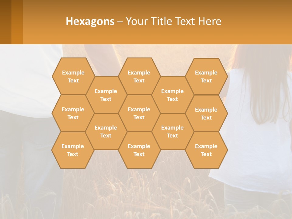 Human Hand Home Holding PowerPoint Template