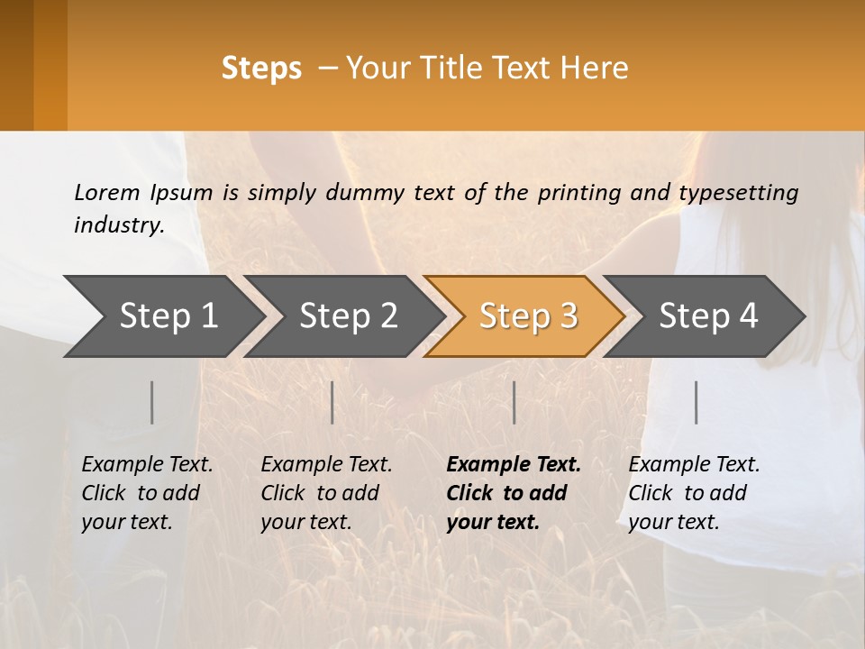 Human Hand Home Holding PowerPoint Template