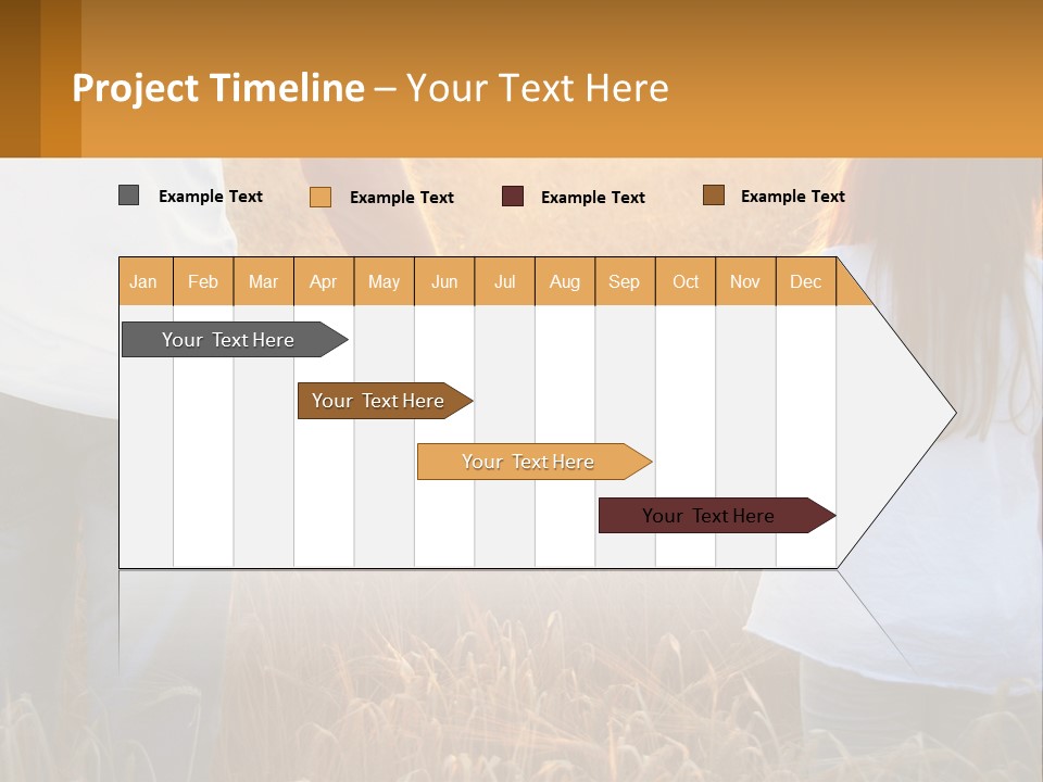Human Hand Home Holding PowerPoint Template