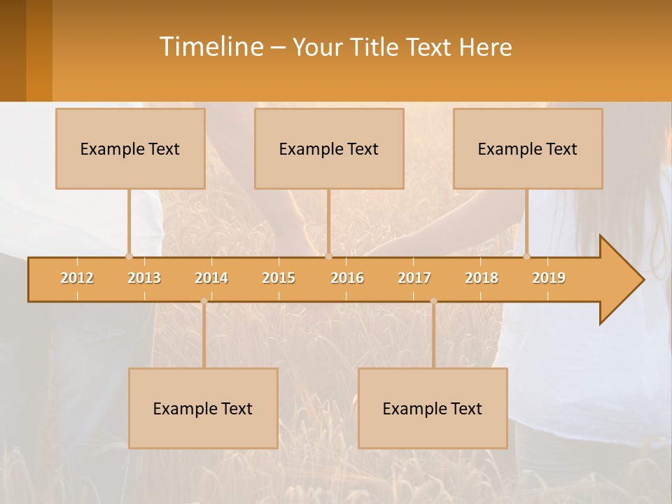 Human Hand Home Holding PowerPoint Template