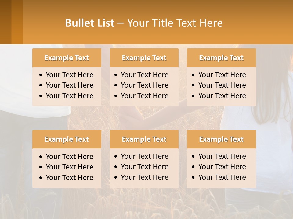 Human Hand Home Holding PowerPoint Template