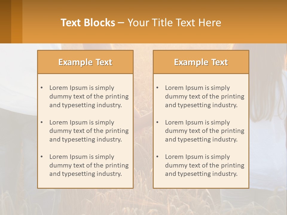Human Hand Home Holding PowerPoint Template