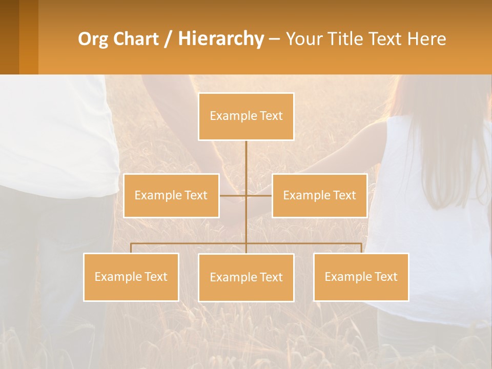 Human Hand Home Holding PowerPoint Template
