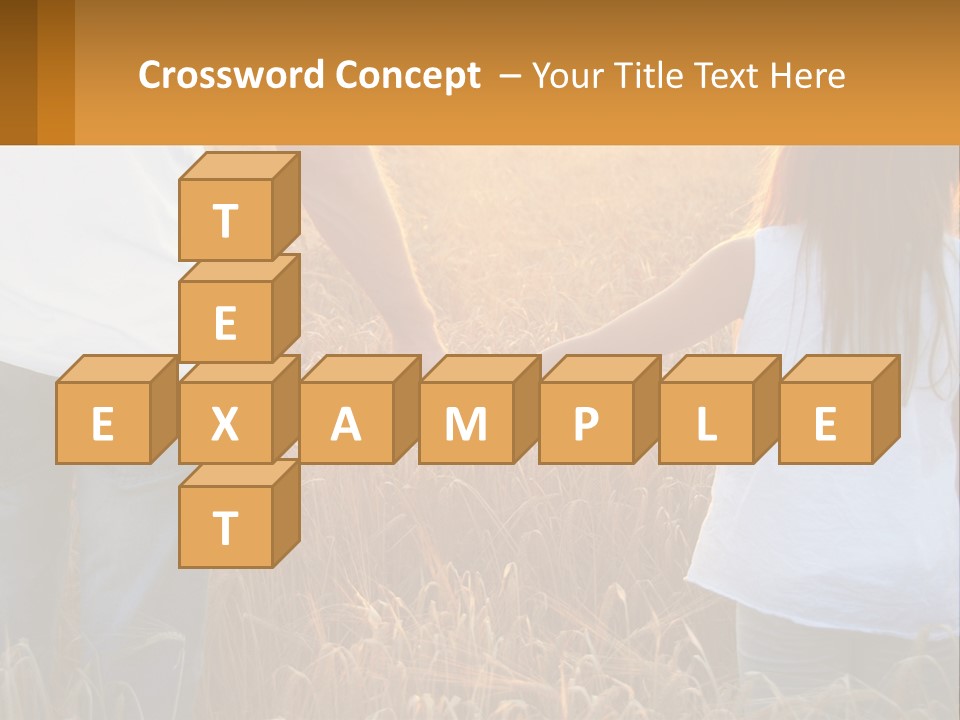 Human Hand Home Holding PowerPoint Template