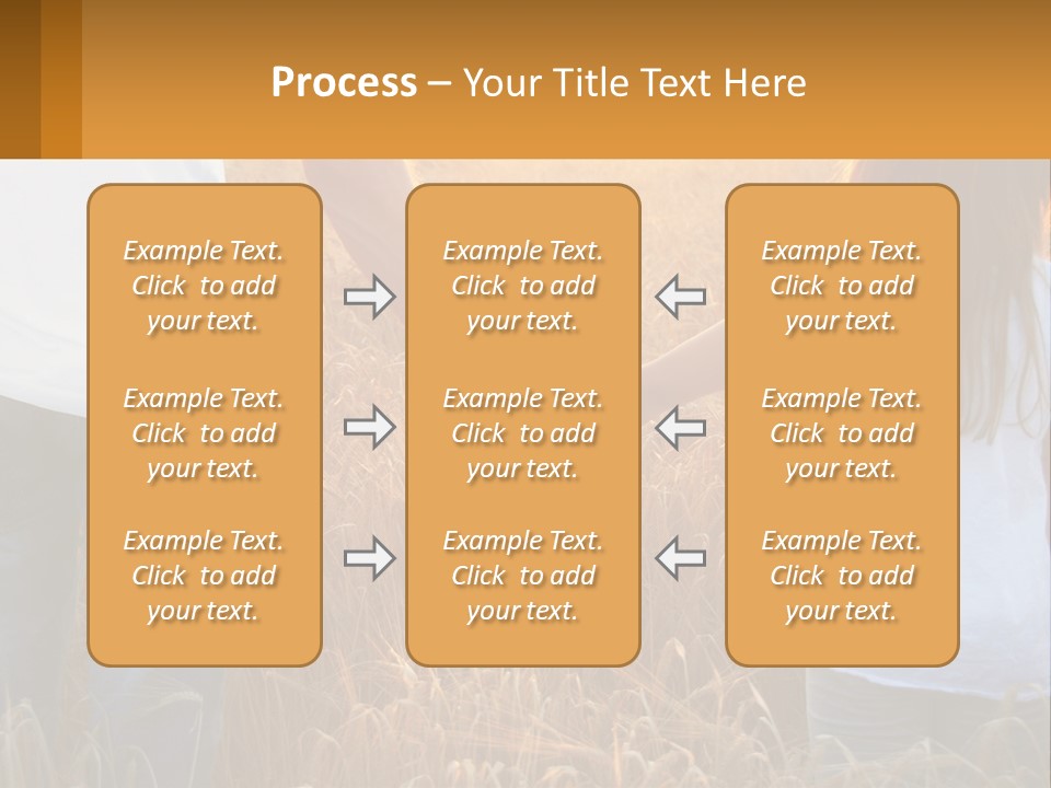 Human Hand Home Holding PowerPoint Template