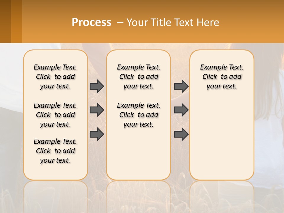 Human Hand Home Holding PowerPoint Template