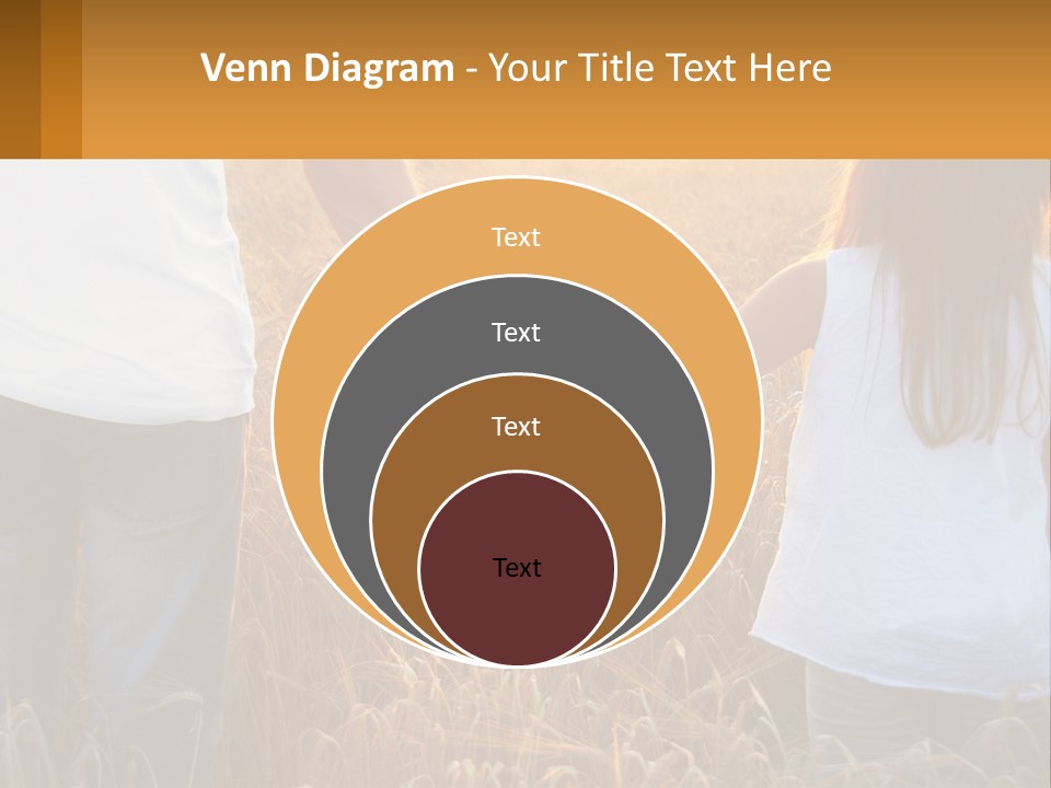 Human Hand Home Holding PowerPoint Template