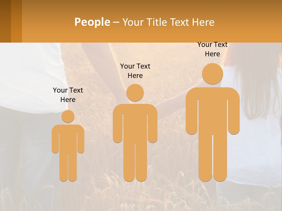 Human Hand Home Holding PowerPoint Template