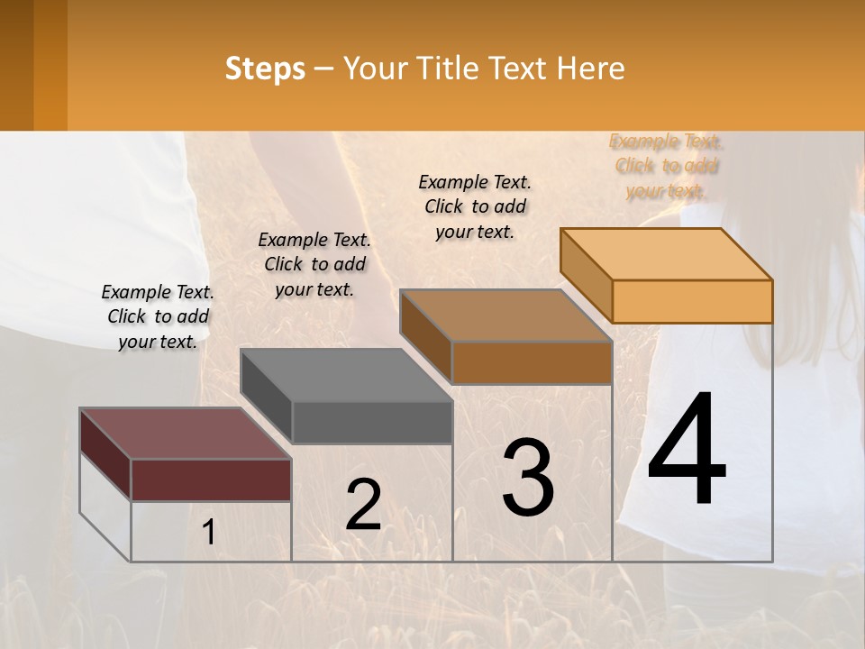 Human Hand Home Holding PowerPoint Template