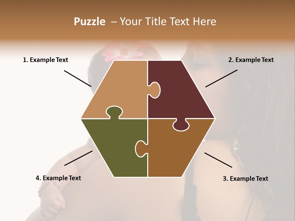 Hand Nature Green PowerPoint Template