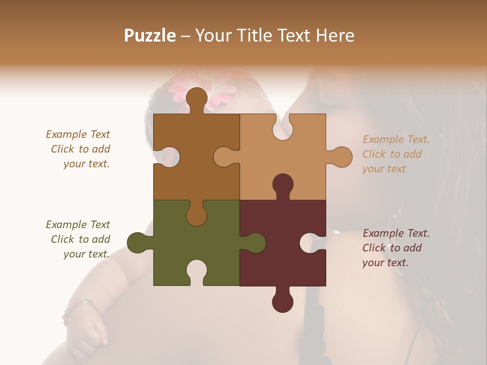 Hand Nature Green PowerPoint Template