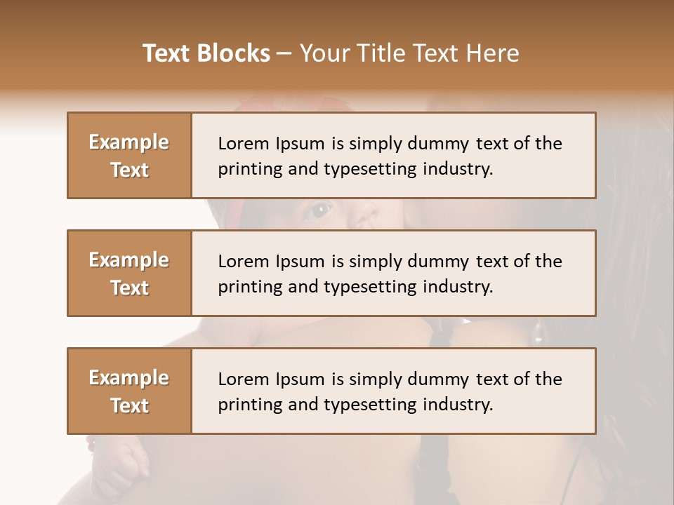 Hand Nature Green PowerPoint Template
