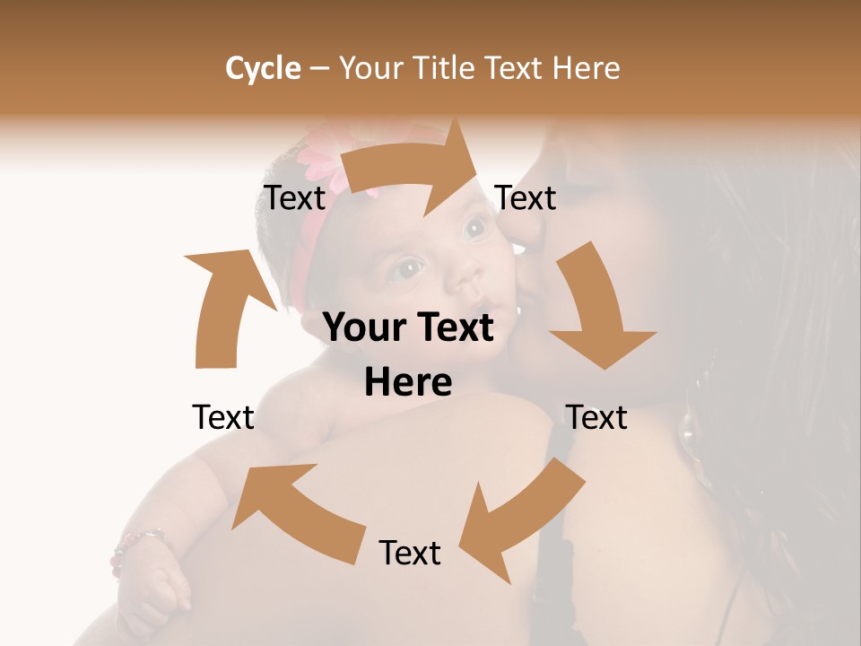 Hand Nature Green PowerPoint Template