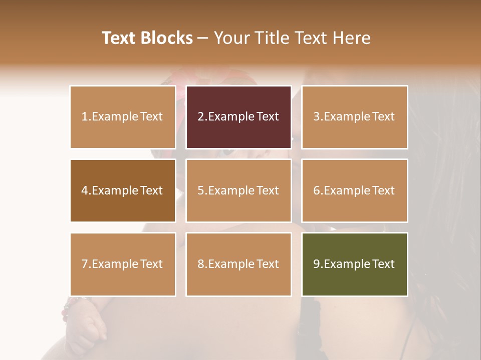 Hand Nature Green PowerPoint Template