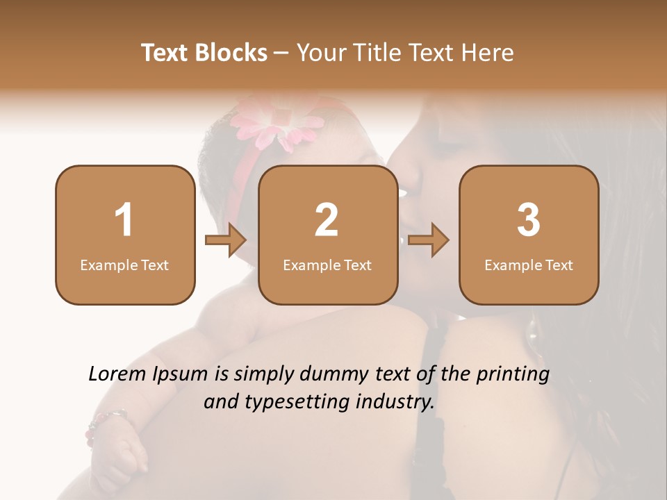 Hand Nature Green PowerPoint Template