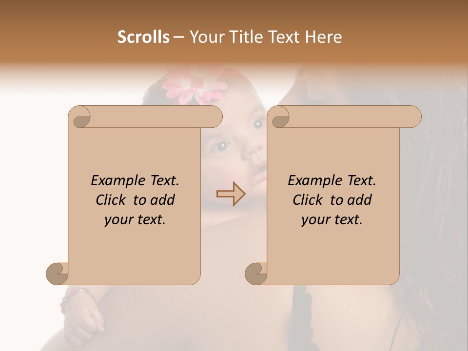 Hand Nature Green PowerPoint Template