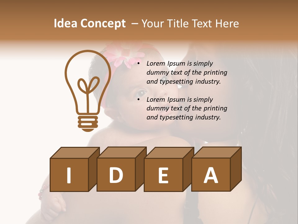 Hand Nature Green PowerPoint Template