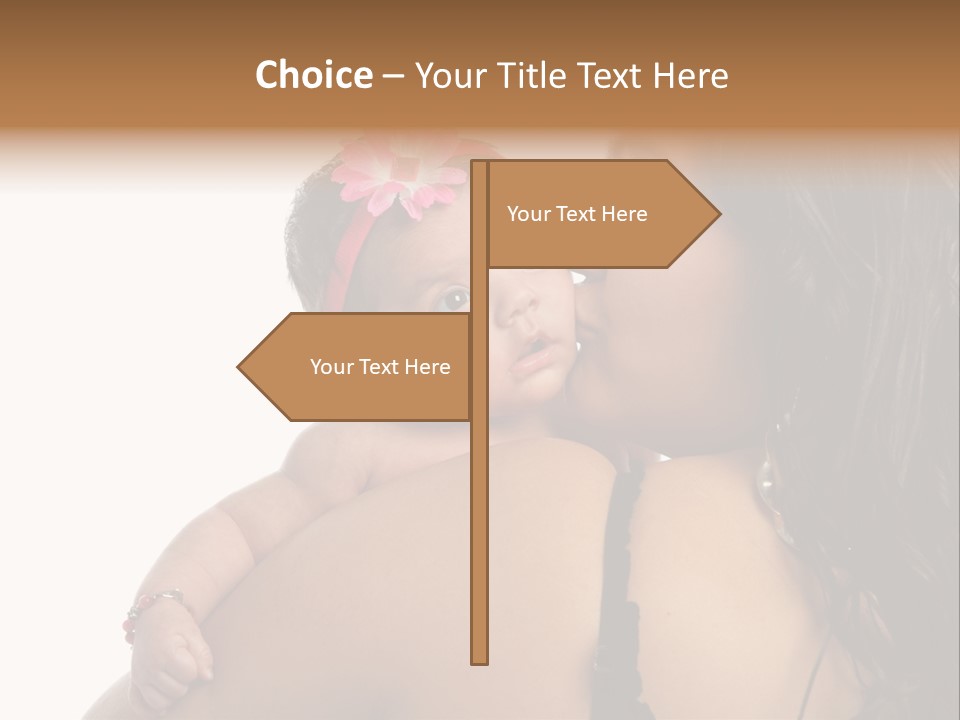 Hand Nature Green PowerPoint Template