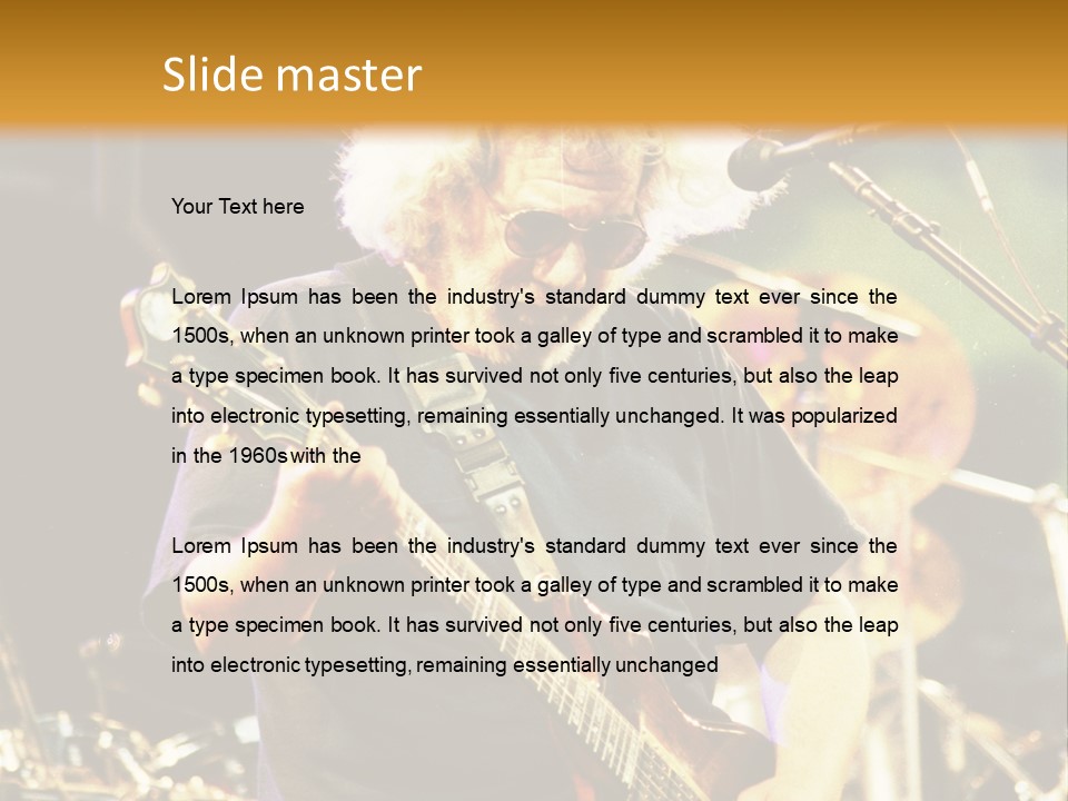 Nature Background Property PowerPoint Template