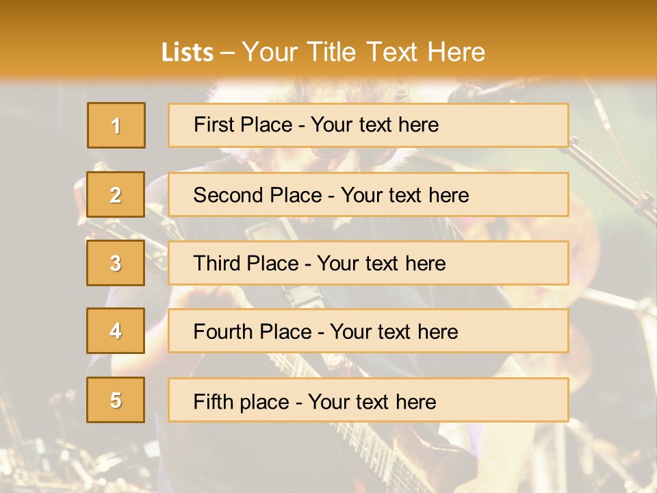 Nature Background Property PowerPoint Template