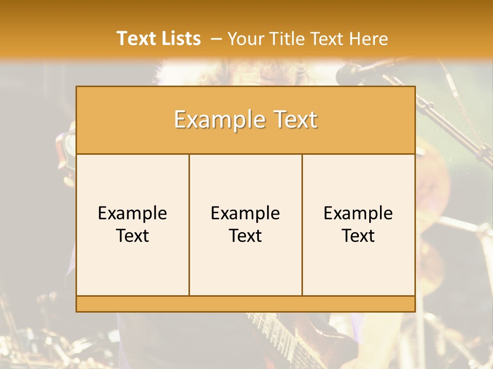 Nature Background Property PowerPoint Template