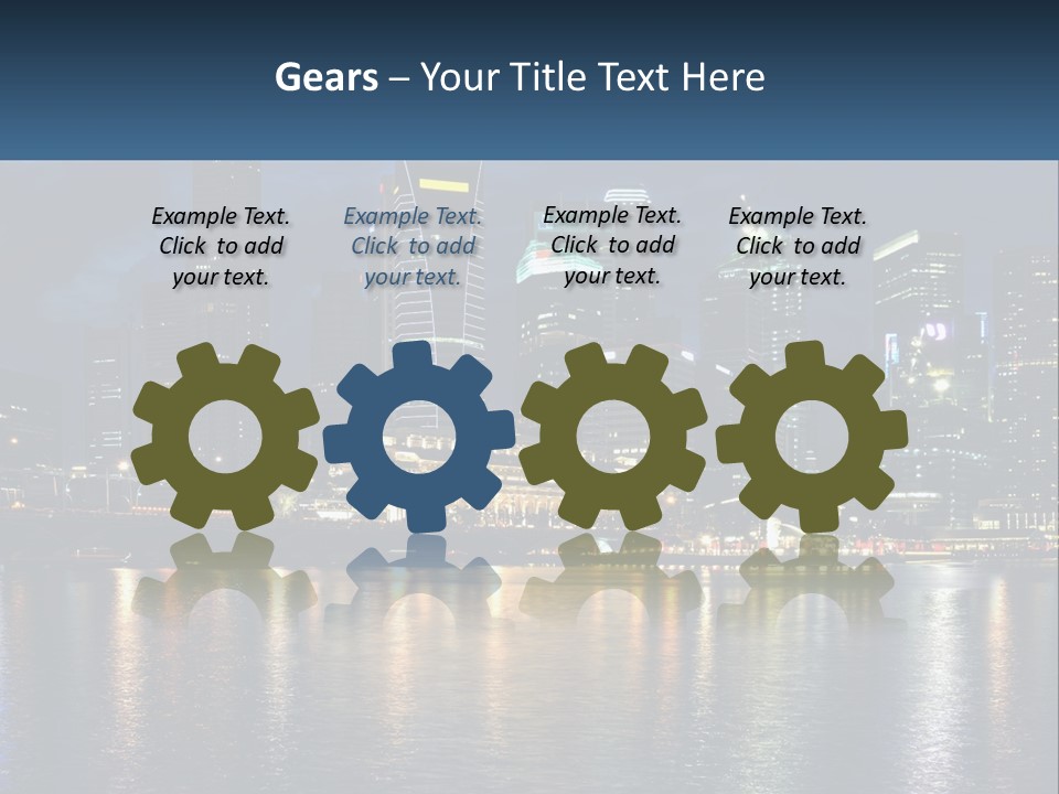 Nature Model Man PowerPoint Template