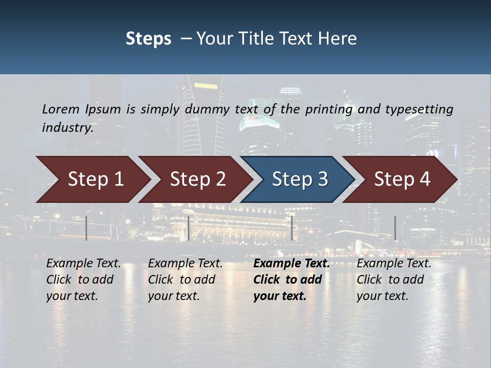 Nature Model Man PowerPoint Template