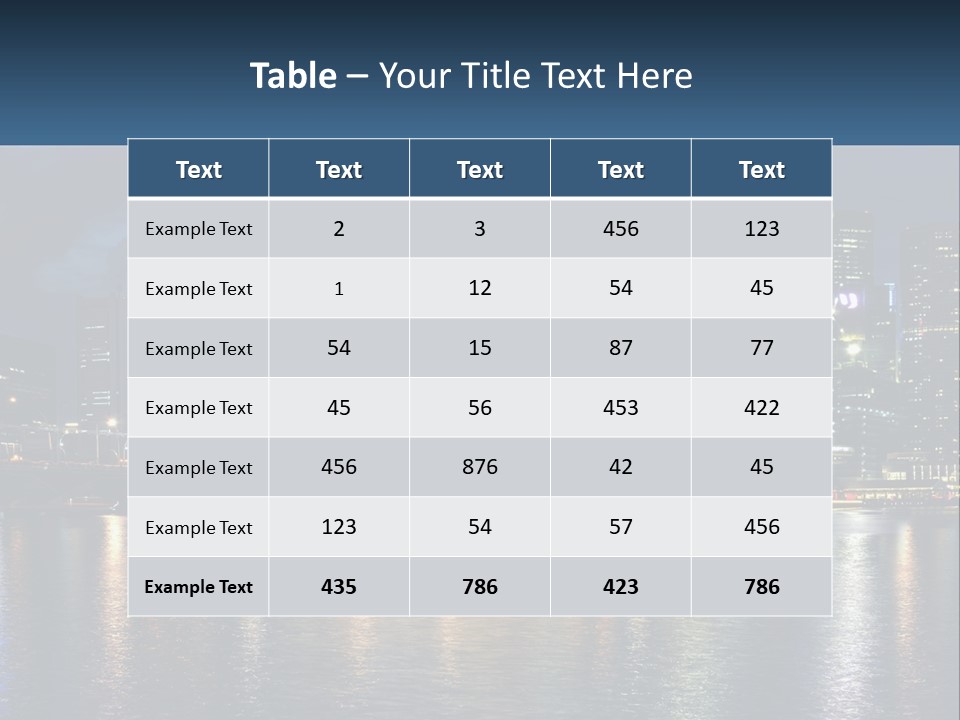 Nature Model Man PowerPoint Template