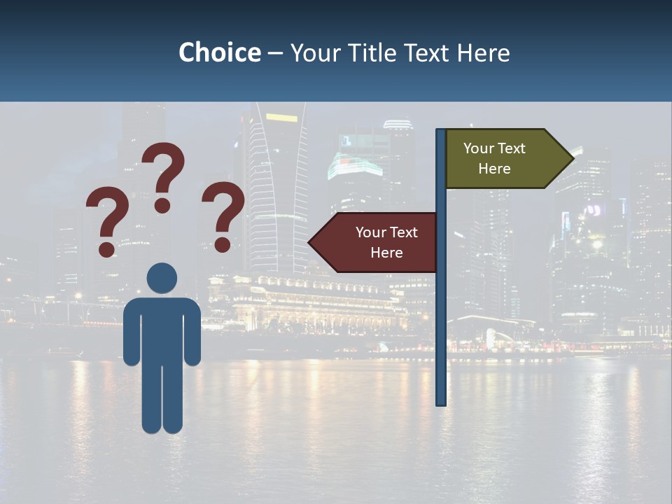 Nature Model Man PowerPoint Template