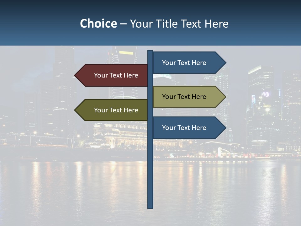 Nature Model Man PowerPoint Template