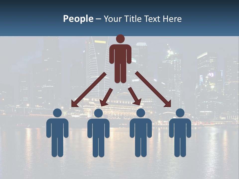 Nature Model Man PowerPoint Template