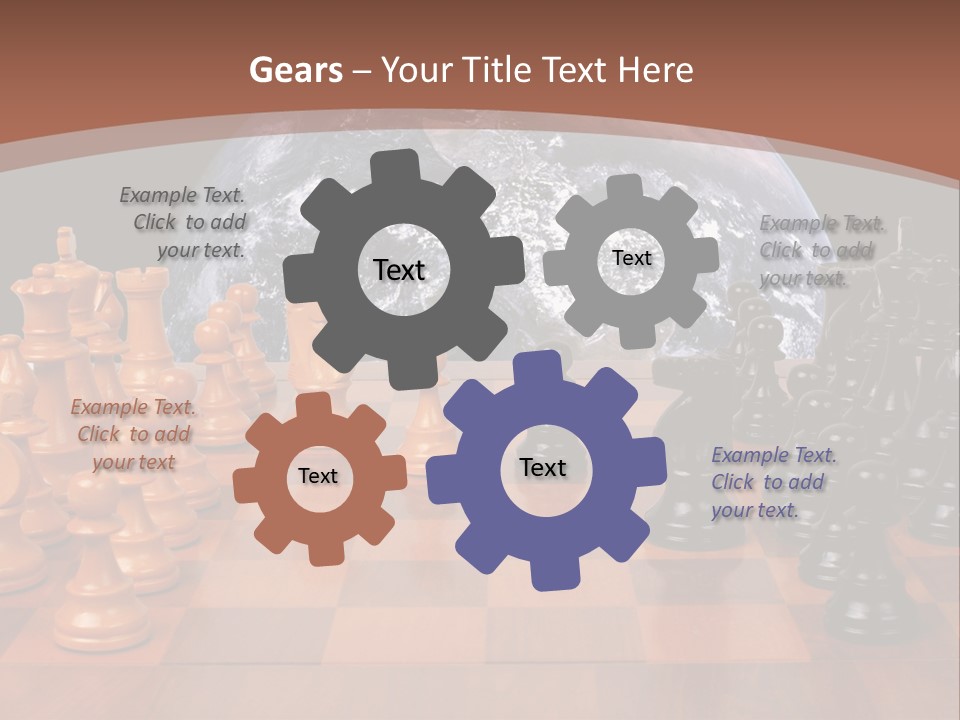 Cloud Model Park PowerPoint Template