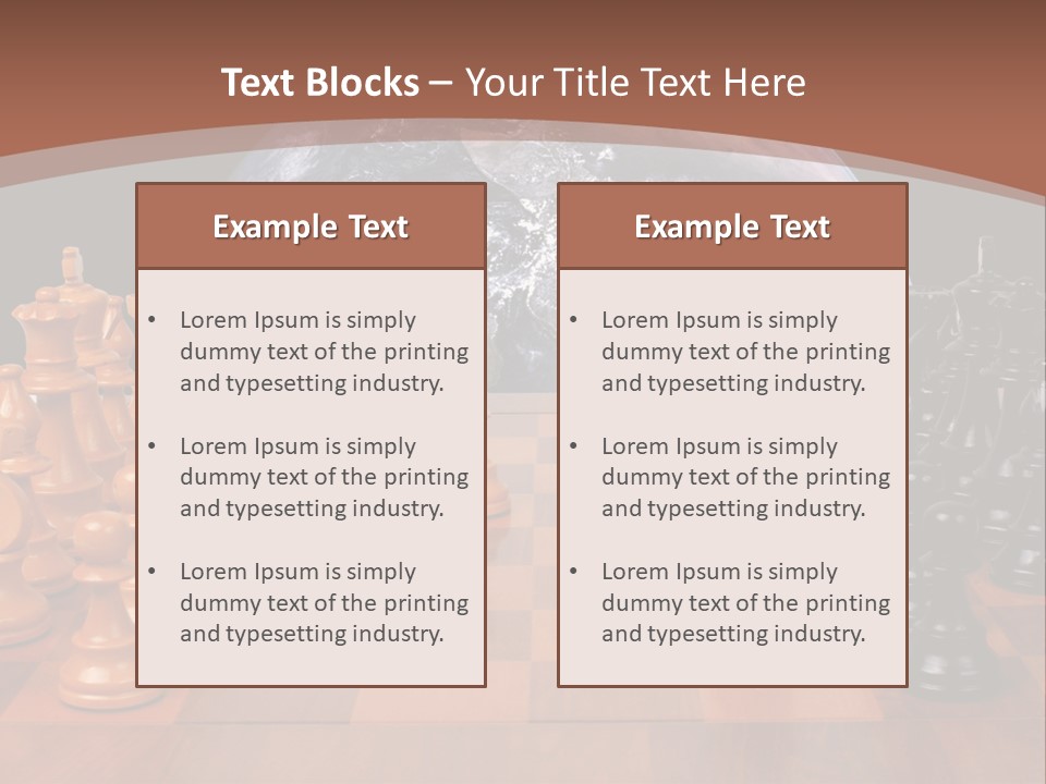 Cloud Model Park PowerPoint Template