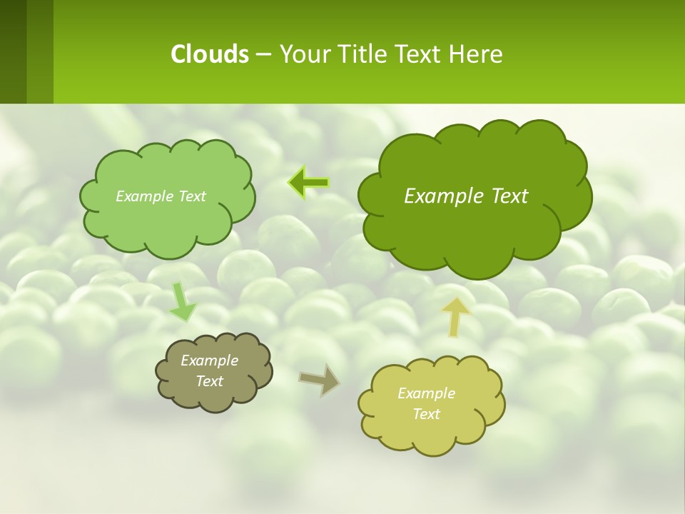 Human Hand Blue Sky Lawn PowerPoint Template