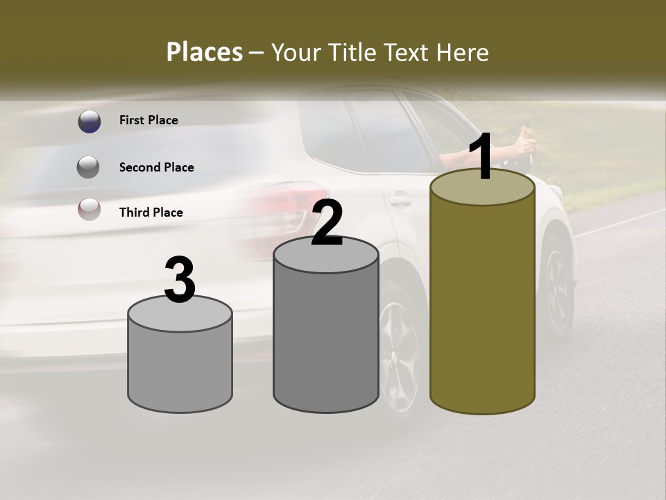 Small Structure Made PowerPoint Template