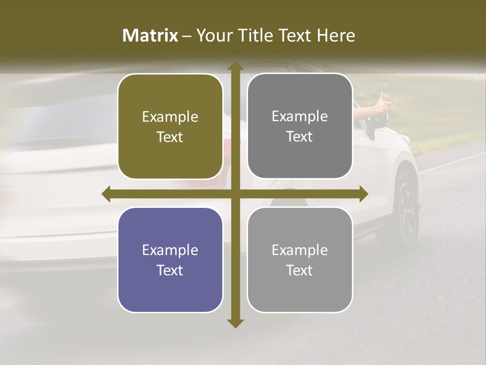 Small Structure Made PowerPoint Template