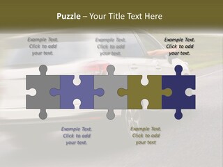 Small Structure Made PowerPoint Template