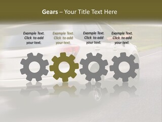 Small Structure Made PowerPoint Template