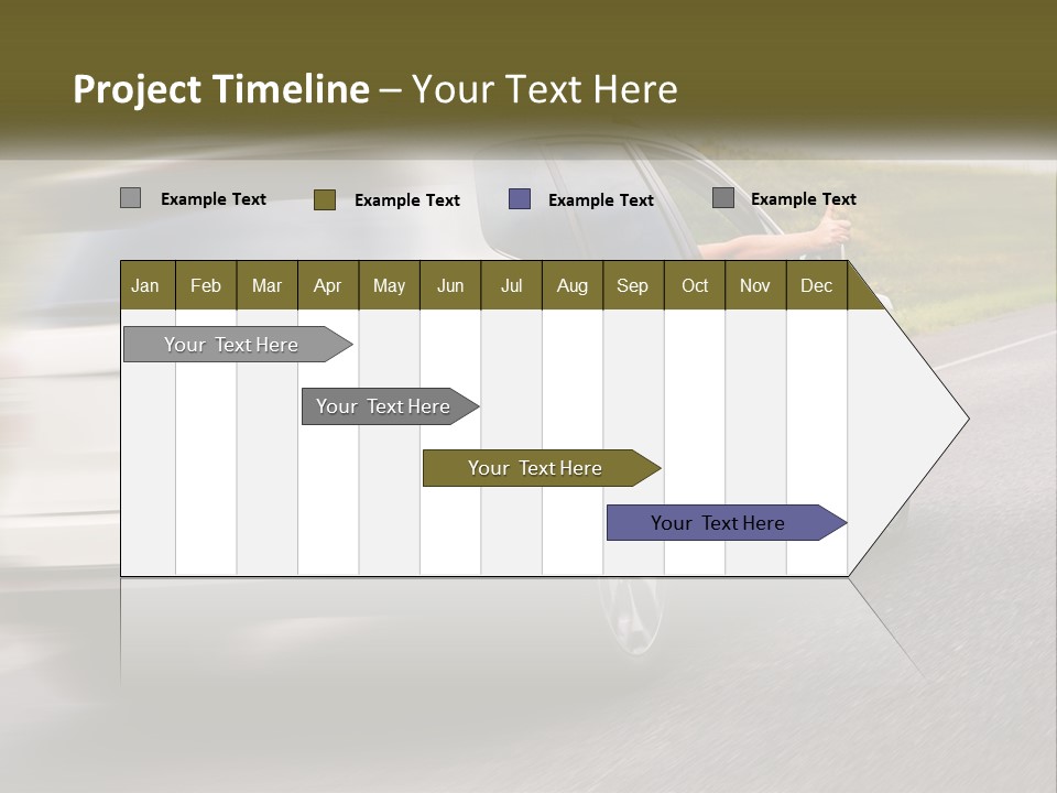 Small Structure Made PowerPoint Template
