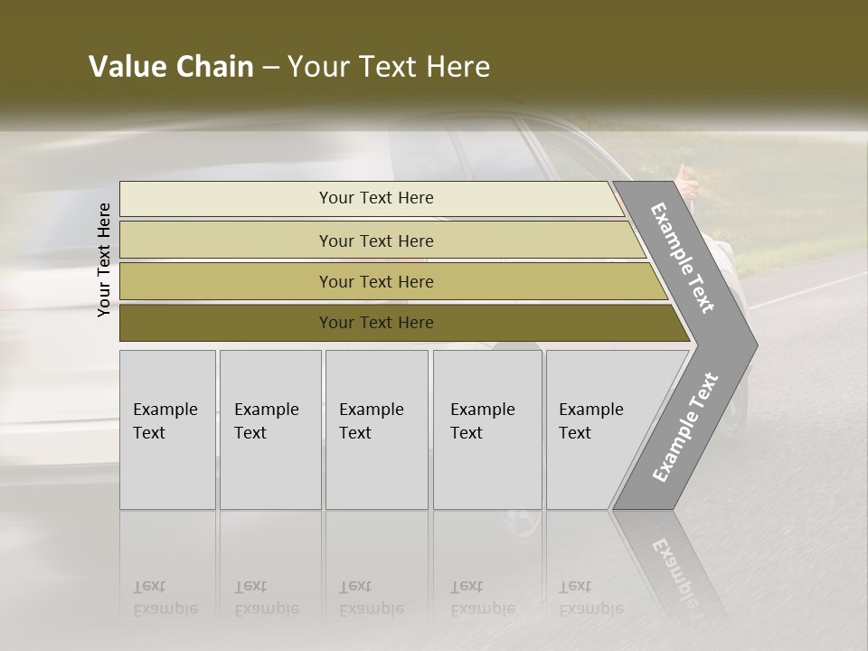 Small Structure Made PowerPoint Template