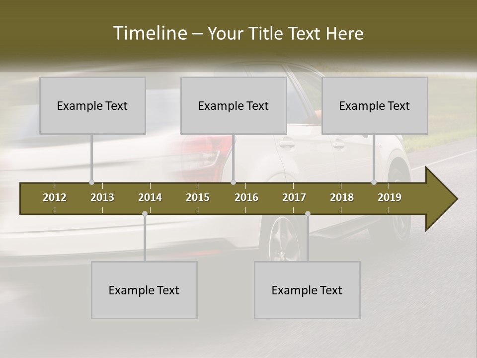 Small Structure Made PowerPoint Template