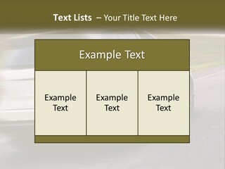 Small Structure Made PowerPoint Template