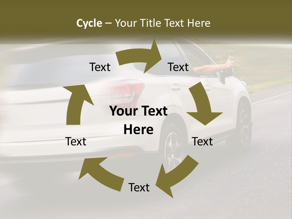 Small Structure Made PowerPoint Template