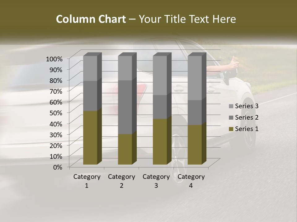 Small Structure Made PowerPoint Template