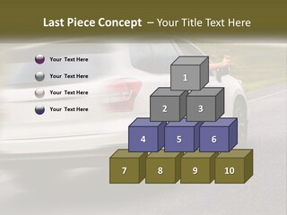 Small Structure Made PowerPoint Template